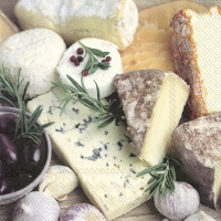 Servietten 33x33 cm - CHEESE SELECTION