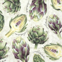 Servietten 33x33 cm - MODERN ARTICHOKE