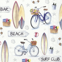 餐巾33x33厘米 - SURF CLUB