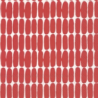 Serviettes 33x33 cm - ALKU red