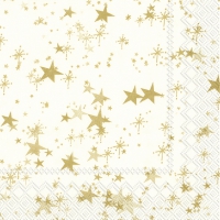 餐巾33x33厘米 - STERNENHIMMEL cream gold