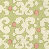 Napkins 33x33 cm - KEIDAS light green