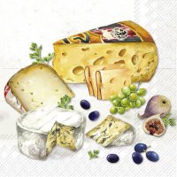 餐巾33x33厘米 - CHEESE SELECTION