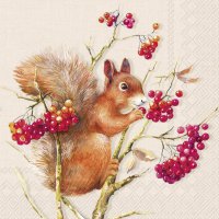 Servietten 33x33 cm - TAMMY cream