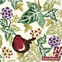 Napkins 33x33 cm - CHRISTMAS IVY cream