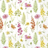 Servilletas 33x33 cm - HOP INTO FLOWERS