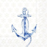 Servietten 33x33 cm - ANCHOR cream