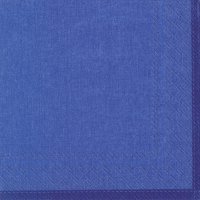 Napkins 33x33 cm - LINEN blue