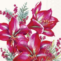 Servietten 33x33 cm - CLASSIC AMARYLLIS cream