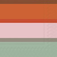 Serviettes 33x33 cm - HENNIKA orange