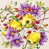 Servietten 33x33 cm - QUINCE cream