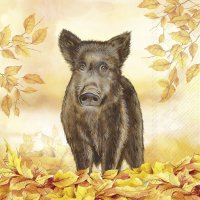 餐巾33x33厘米 - WILD BOAR