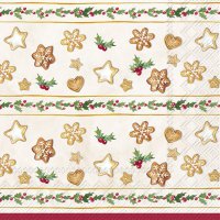 餐巾33x33厘米 - COOKIE GARLAND cream