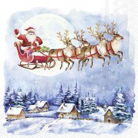 Napkins 33x33 cm - SANTAS WONDERLAND