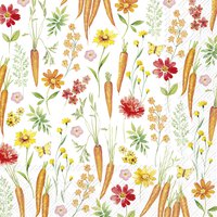 Serviettes 33x33 cm - GARDEN WHIMSY