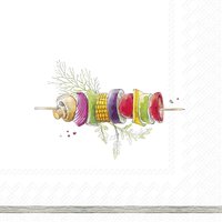 Serviettes 33x33 cm - VEGGIE LOVE