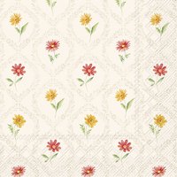 Servilletas 33x33 cm - SOFT SUNSET PATTERN cream