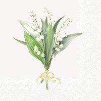 Serviettes 33x33 cm - LUJZA light grey