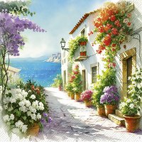 Servilletas 33x33 cm - HOLIDAY TIME