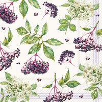 Napkins 33x33 cm - NATURAL ELDER cream