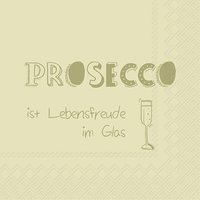 Servilletas 33x33 cm - PROSECCO light green