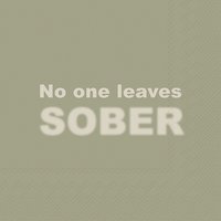 Serviettes 33x33 cm - SOBER sage