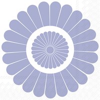 Servilletas 33x33 cm - FLEUR (V&B) blue