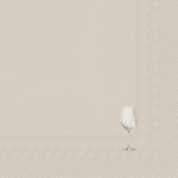 Serviettes 33x33 cm - TINY GLASS linen