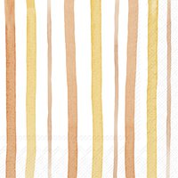 Servilletas 33x33 cm - HAPPY STRIPES orange