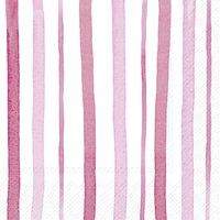 Servilletas 33x33 cm - HAPPY STRIPES pink