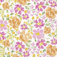 Servilletas 33x33 cm - SECRET GARDEN pink