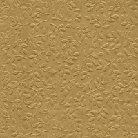 餐巾纸 33x33 厘米压花 - LEAVES copper