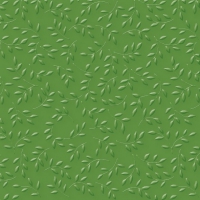 餐巾纸 33x33 厘米压花 - LEAVES green