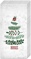 Handkerchiefs - NATURAL CHRISTMAS TREE
