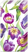 Handkerchiefs - TULIP MEADOW white