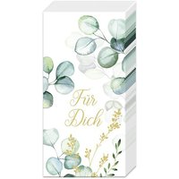 Mouchoirs - EUCALYPTUS WREATH gold