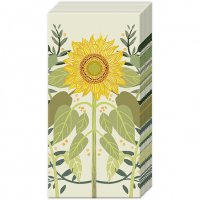 Handkerchiefs - SUNFLOWERS cream