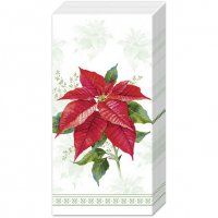 Handkerchiefs - CLASSIC POINSETTIA green