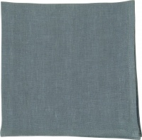 Cloth napkins 40x40 cm - LINEN UNI blue sea