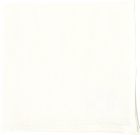 Serwetki materiałowe 40x40 cm - LINEN UNI white