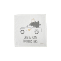 Cloth napkins - Driving home for Christmas