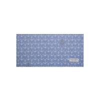 Cloth napkins - Anchors allover dusty blue