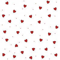 Servietten 25x25 cm - Cute Small Hearts