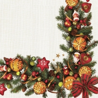 Tovaglioli 33x33 cm - Christmas Decorative Frame