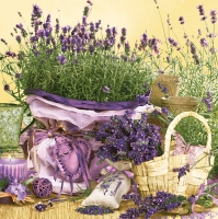 Servilletas 33x33 cm - Scent of Lavender 