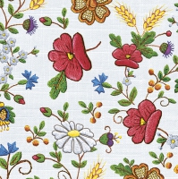 Servietten 33x33 cm - Kashubian Tablecloth