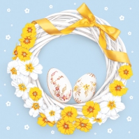 Napkins 33x33 cm - Easter Wreath