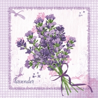 Serwetki 33x33 cm - Bunch of Lavender