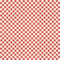 Serwetki 33x33 cm - Diagonal Red Check