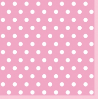 餐巾33x33厘米 - Pink Dots II